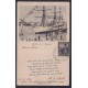 FRAGATA SARMIENTO ARGENTINA 1903 TARJETA POSTAL CIRCULADA